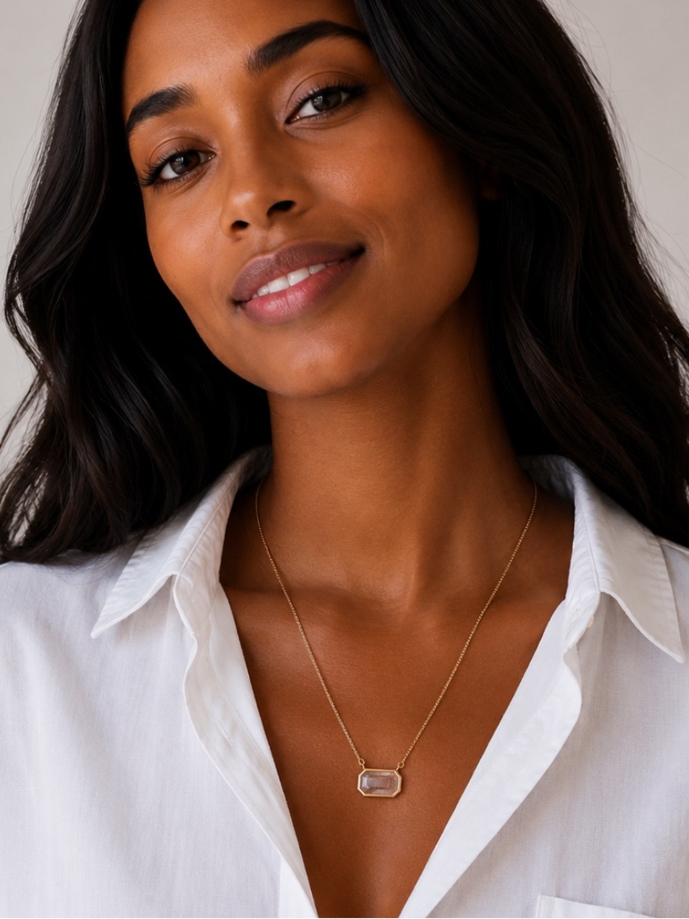 3/$30 New! Preppy Classic Opaque Gold Chain Necklace NWOT 4014
